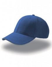 CAP Royal blauw met wit lijntje